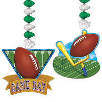 Game Day Football Danglers 30"