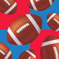 All Star Football Beverage Napkin (16 ct)