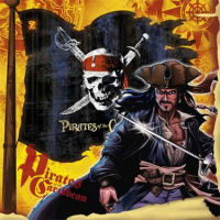 Pirates Beverage Napkins (16 ct)