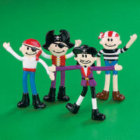 Bendable Pirate Characters (1 ct)